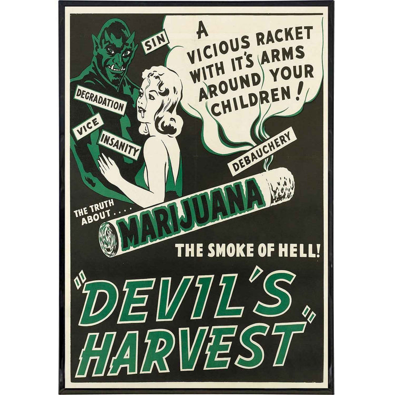 Devil's Harvest Smoke of Hell Print: Board & Bagged