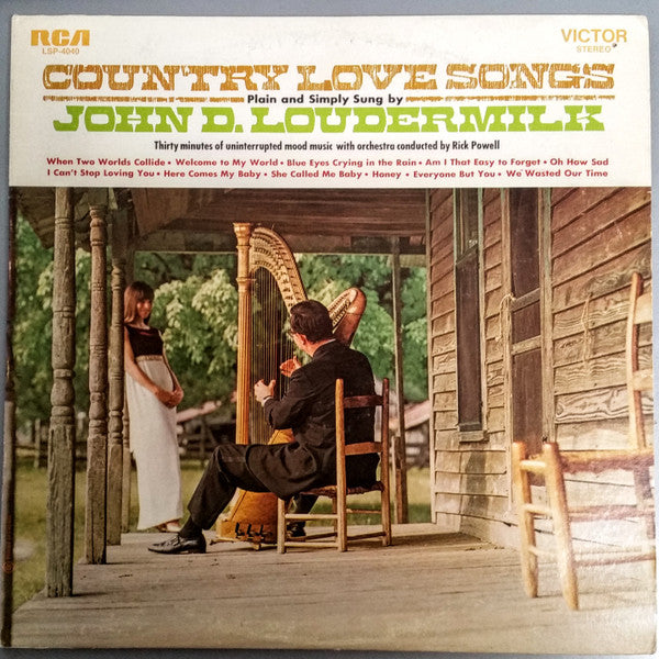 John D. Loudermilk - Country Love Songs Plain And Simply Sung By
