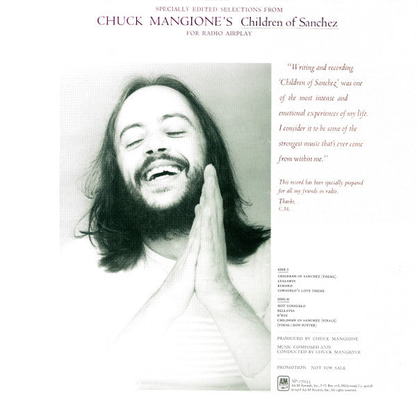 Chuck Mangione - Specially Edited Selections From 'Children Of Sanchez'