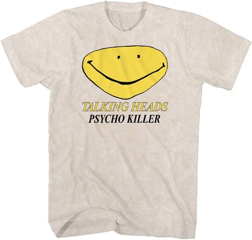 Talking Heads - Psycho Killer Smiley Face T-Shirt