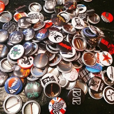 Mystery Music Button Pins (4)