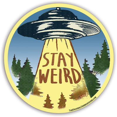 Stay Weird Flexible Magnet