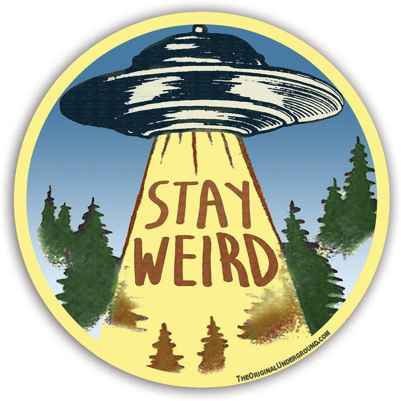 Stay Weird Flexible Magnet