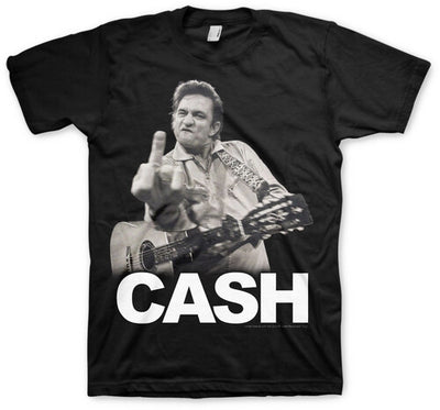 Johnny Cash-The Bird-T-shirt