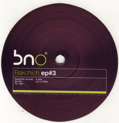 Various - Bakchich EP#3