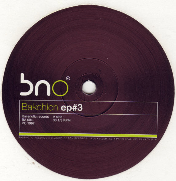 Various - Bakchich EP#3