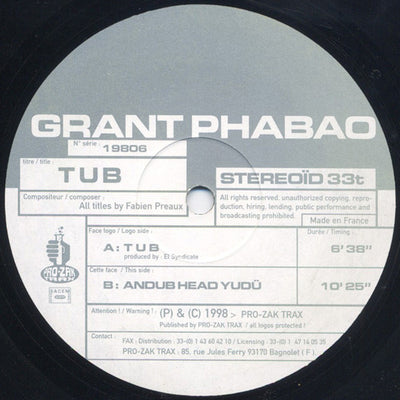 Grant Phabao - Tub